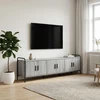 TV staliukas Televizoriaus spintelė 146 x 33 x 50 cm Pilka Sonoma