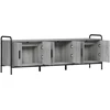 TV staliukas Televizoriaus spintelė 146 x 33 x 50 cm Pilka Sonoma