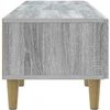TV staliukas Televizoriaus spintelė 147 x 34,5 x 30 cm Pilka Sonoma