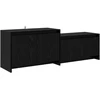 TV staliukas Televizoriaus spintelė 147 x 35 x 50 cm Juodojo ąžuolo