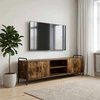 TV staliukas Televizoriaus spintelė 167,5 x 33 x 50 cm Dūminio ąžuolo