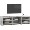 TV staliukas Televizoriaus spintelė 168 x 33 x 47 cm Betono pilka