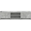 TV staliukas Televizoriaus spintelė 168 x 33 x 47 cm Betono pilka