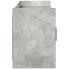 TV staliukas Televizoriaus spintelė 168 x 33 x 47 cm Betono pilka