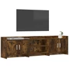 TV staliukas Televizoriaus spintelė 168 x 33 x 47 cm Dūminio ąžuolo
