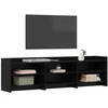 TV staliukas Televizoriaus spintelė 168 x 33 x 47 cm Juodojo ąžuolo
