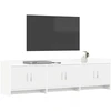 TV staliukas Televizoriaus spintelė 168 x 33 x 47 cm Balta Apdirbta mediena