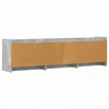 TV staliukas Televizoriaus spintelė 168 x 33 x 47 cm Betono pilka