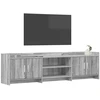 TV staliukas Televizoriaus spintelė 168 x 33 x 47 cm Pilka Sonoma