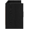 TV staliukas Televizoriaus spintelė 168 x 33 x 47 cm Juodojo ąžuolo