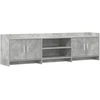 TV staliukas Televizoriaus spintelė 168 x 33 x 47 cm Betono pilka