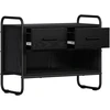 TV staliukas Televizoriaus spintelė 60 x 30 x 50 cm Juodojo ąžuolo