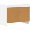 TV staliukas Televizoriaus spintelė 60 x 33 x 47 cm Balta Apdirbta mediena