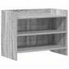 TV staliukas Televizoriaus spintelė 60 x 33 x 47 cm Pilka Sonoma