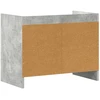TV staliukas Televizoriaus spintelė 60 x 33 x 47 cm Betono pilka