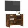 TV staliukas Televizoriaus spintelė 60 x 33 x 47 cm Dūminio ąžuolo