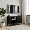 TV staliukas Televizoriaus spintelė 67,5 x 33 x 50 cm Juodojo ąžuolo