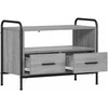 TV staliukas Televizoriaus spintelė 67,5 x 33 x 50 cm Pilka Sonoma