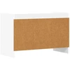 TV staliukas Televizoriaus spintelė 71,5 x 33 x 47 cm Balta Apdirbta mediena