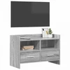 TV staliukas Televizoriaus spintelė 71,5 x 33 x 47 cm Pilka Sonoma