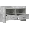 TV staliukas Televizoriaus spintelė 71,5 x 33 x 47 cm Betono pilka