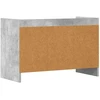 TV staliukas Televizoriaus spintelė 71,5 x 33 x 47 cm Betono pilka