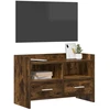TV staliukas Televizoriaus spintelė 71,5 x 33 x 47 cm Dūminio ąžuolo