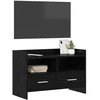 TV staliukas Televizoriaus spintelė 71,5 x 33 x 47 cm Juodojo ąžuolo
