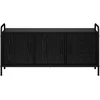 TV staliukas Televizoriaus spintelė 79,5 x 33 x 50 cm Juodojo ąžuolo