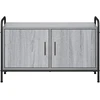 TV staliukas Televizoriaus spintelė 79,5 x 33 x 50 cm Pilka Sonoma