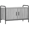 TV staliukas Televizoriaus spintelė 79,5 x 33 x 50 cm Pilka Sonoma