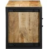 TV staliukas televizoriaus spintelė 80x30x35 cm Masyvus Rough Wood Mango