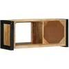 TV staliukas televizoriaus spintelė 80x30x35 cm Masyvus Rough Wood Mango