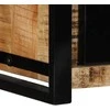 TV staliukas televizoriaus spintelė 80x30x35 cm Masyvus Rough Wood Mango