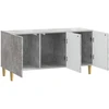 TV staliukas Televizoriaus spintelė 99 x 34,5 x 50 cm Betono pilka