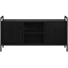 TV staliukas Televizoriaus spintelė 99 x 33 x 50 cm Juodojo ąžuolo