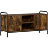 TV staliukas Televizoriaus spintelė 99 x 33 x 50 cm Dūminio ąžuolo
