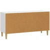 TV staliukas Televizoriaus spintelė 99 x 34,5 x 50 cm Itin blizgi balta
