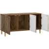 TV staliukas Televizoriaus spintelė 99 x 34,5 x 50 cm Sendintos medienos