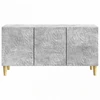 TV staliukas Televizoriaus spintelė 99 x 34,5 x 50 cm Betono pilka