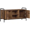 TV staliukas Televizoriaus spintelė 99 x 33 x 50 cm Sendintos medienos