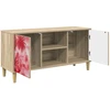 TV staliukas Televizoriaus spintelė AACHEN 102 x 33 x 50 cm Sonoma ąžuolo
