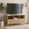 TV staliukas Televizoriaus spintelė 102 x 34,5 x 50 cm Amatinė Ąžuolas