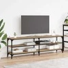 TV staliukas Televizoriaus spintelė Amatininkų ąžuolas 160 x 30 x 50 cm