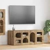 TV staliukas Televizoriaus spintelė Amatininkų ąžuolas 100 x 35 x 40 cm