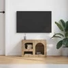TV staliukas Televizoriaus spintelė Amatininkų ąžuolas 60 x 35 x 40 cm