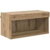 TV staliukas TV spintelių komplektas Amatininkų ąžuolas 60 x 30 x 30 cm