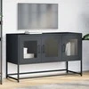 TV staliukas televizoriaus spintelė antracitas šaltai valcuotas plienas