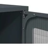 TV staliukas Televizoriaus spintelė, antracito, 68x39x60,5cm, plienas