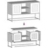 TV staliukas Televizoriaus spintelė, antracito, 68x39x60,5cm, plienas